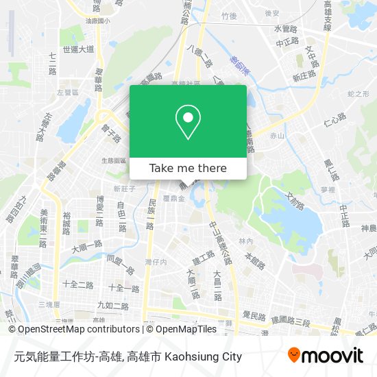 元気能量工作坊-高雄 map