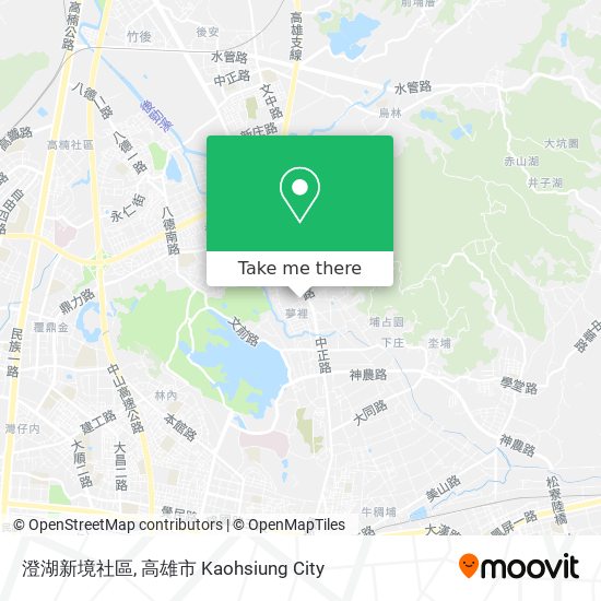 澄湖新境社區地圖