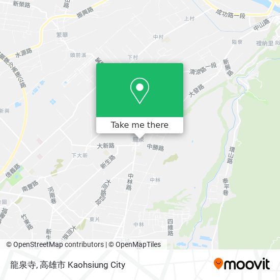龍泉寺 map