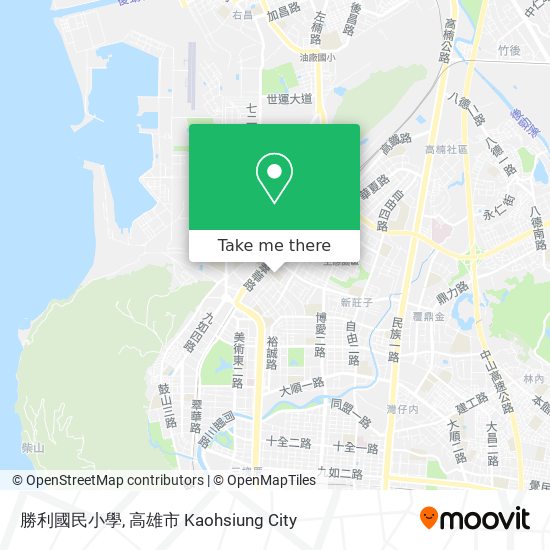 勝利國民小學地圖