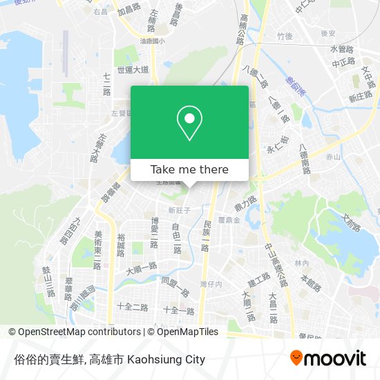 俗俗的賣生鮮 map