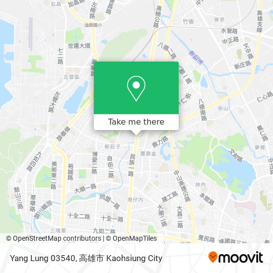Yang Lung 03540 map