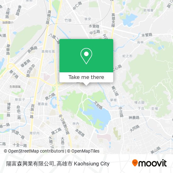 陽富森興業有限公司 map