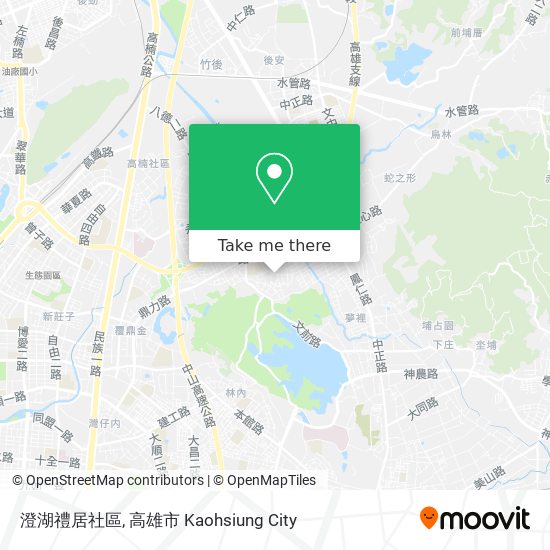 澄湖禮居社區地圖