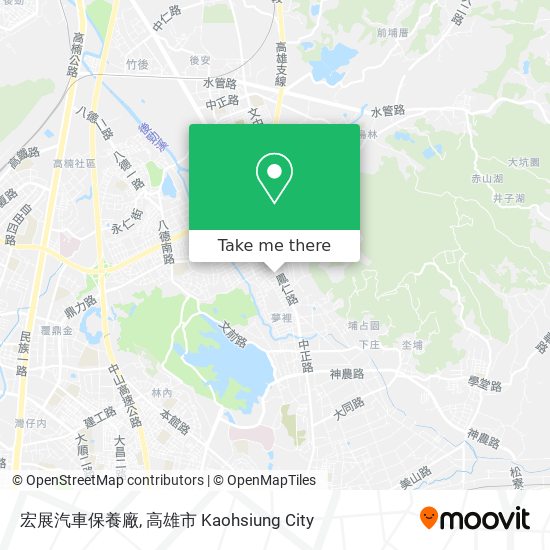 宏展汽車保養廠地圖