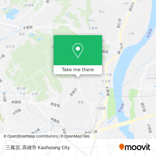 三鳳宮地圖