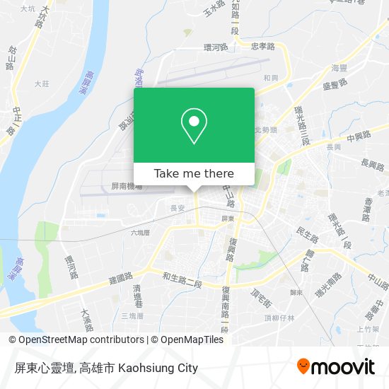 屏東心靈壇 map