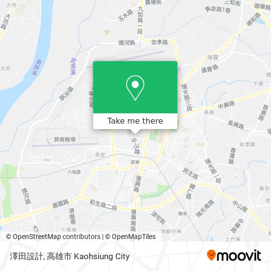 澤田設計地圖