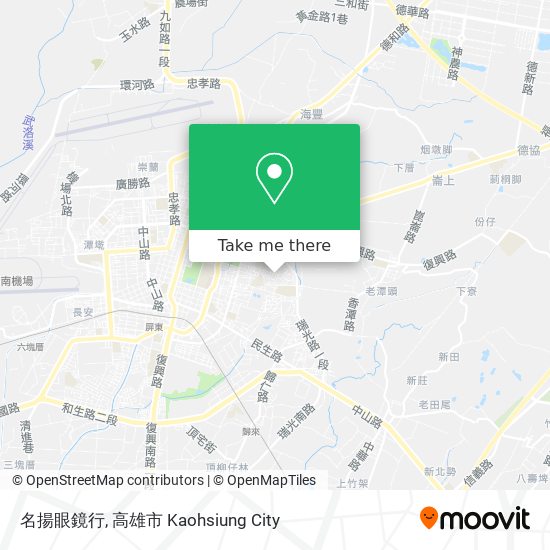 名揚眼鏡行 map