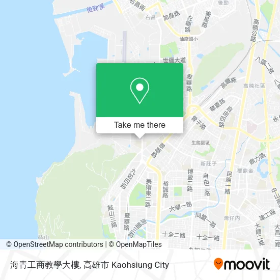 海青工商教學大樓 map