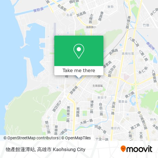 物產館蓮潭站 map