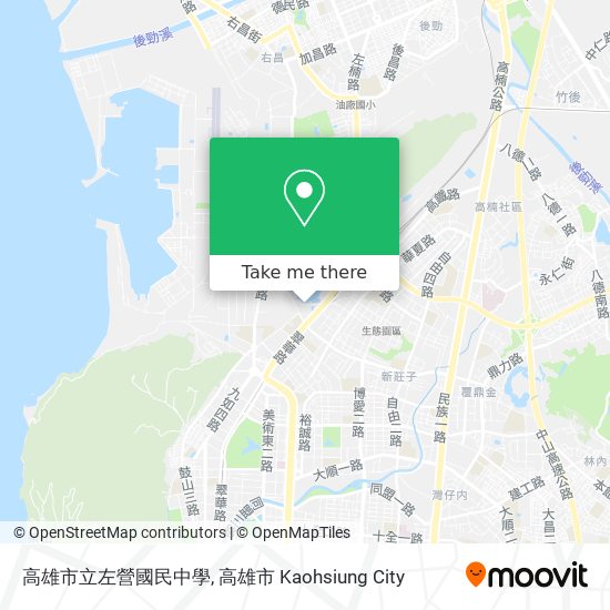 高雄市立左營國民中學 map