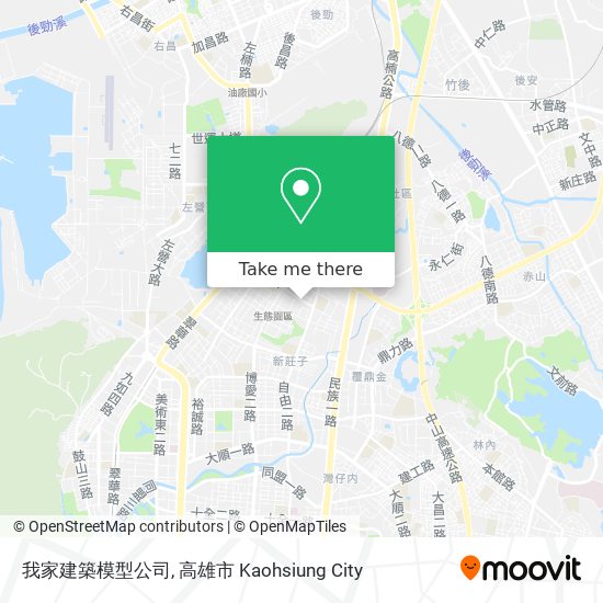 我家建築模型公司地圖
