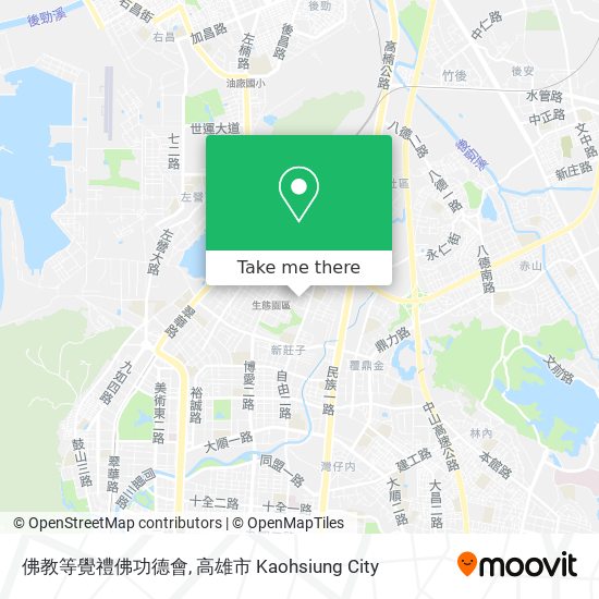 佛教等覺禮佛功德會 map