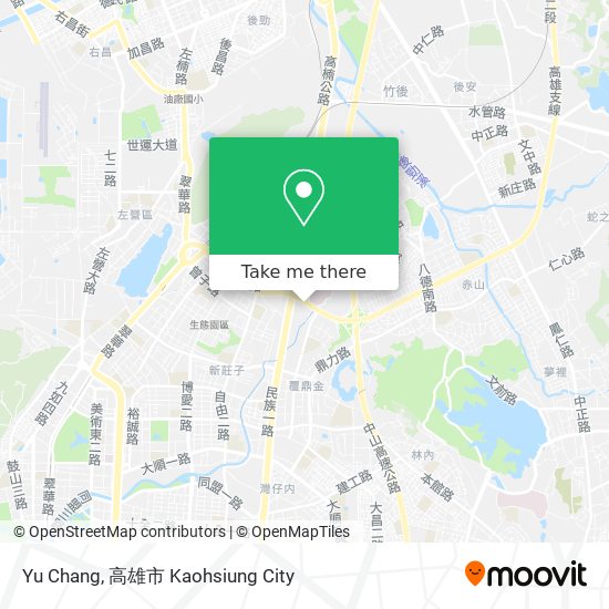 Yu Chang map