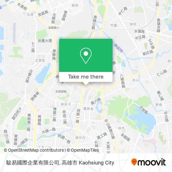 駿易國際企業有限公司地圖