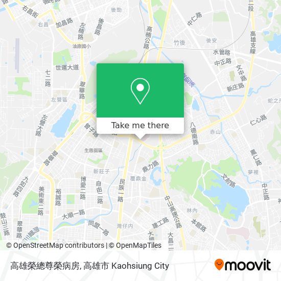 高雄榮總尊榮病房 map