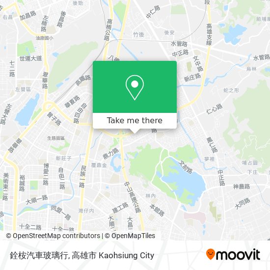 銓桉汽車玻璃行 map