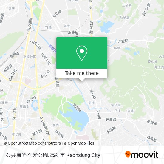 公共廁所-仁愛公園 map