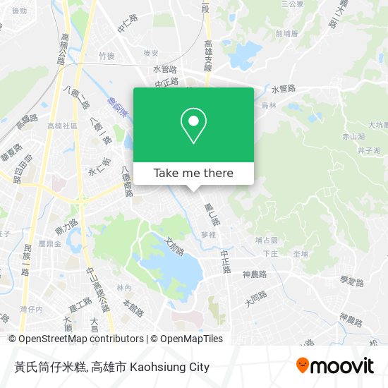 黃氏筒仔米糕地圖