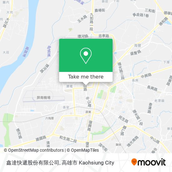 鑫達快遞股份有限公司地圖