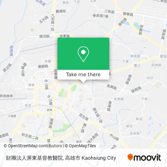 財團法人屏東基督教醫院 map