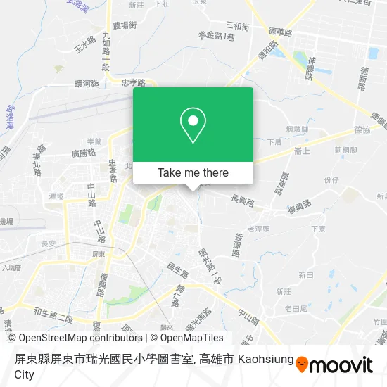 屏東縣屏東市瑞光國民小學圖書室 map