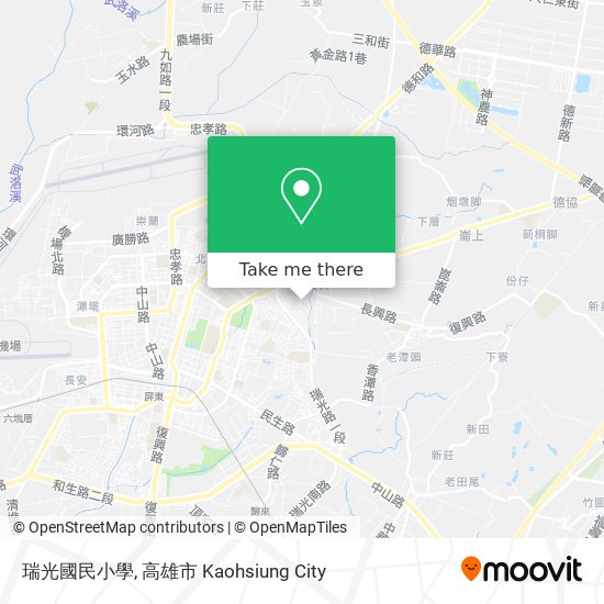 瑞光國民小學地圖