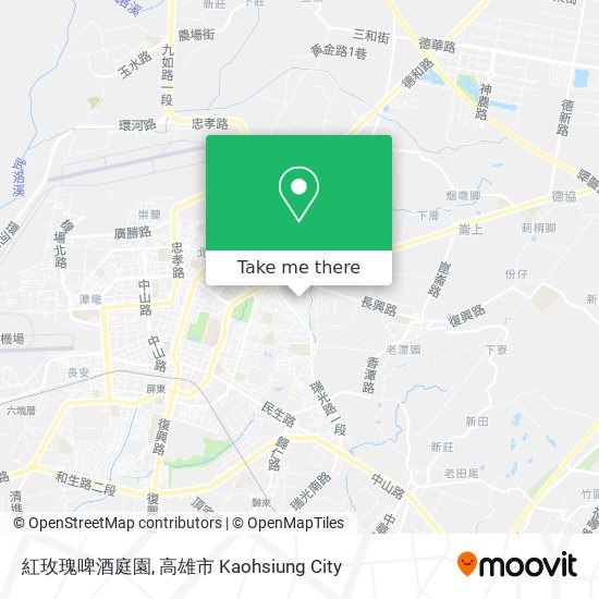 紅玫瑰啤酒庭園 map