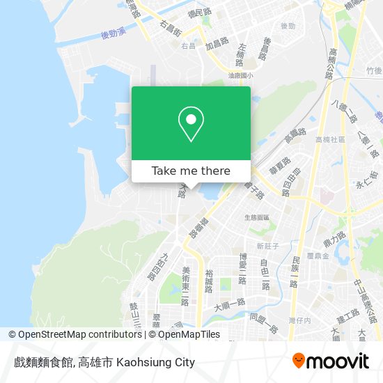 戲麵麵食館 map