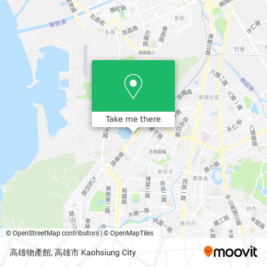 高雄物產館 map
