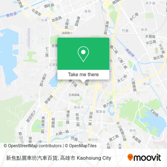 新焦點麗車坊汽車百貨 map