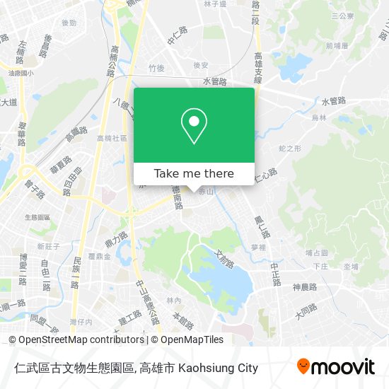 仁武區古文物生態園區 map