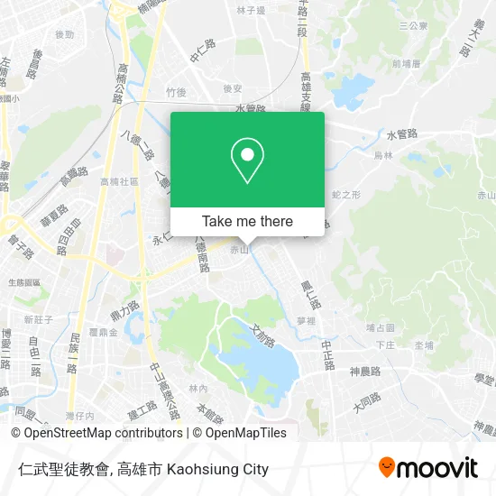 仁武聖徒教會地圖