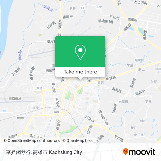 享昇鋼琴行 map