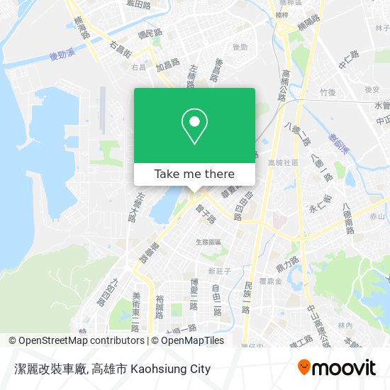 潔麗改裝車廠 map
