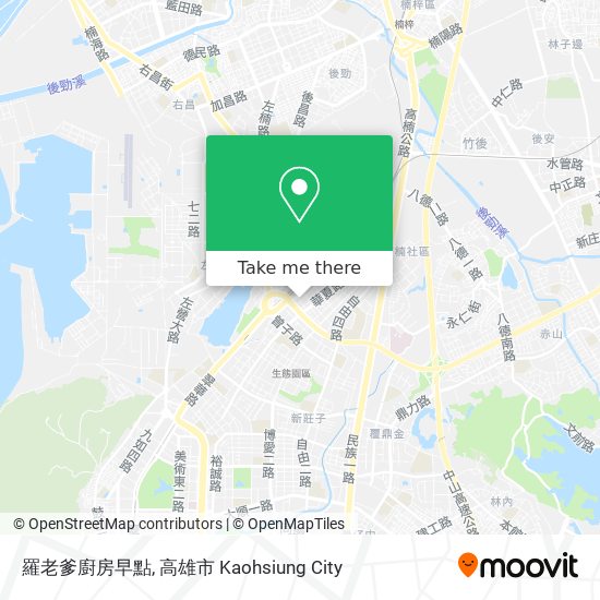 羅老爹廚房早點地圖