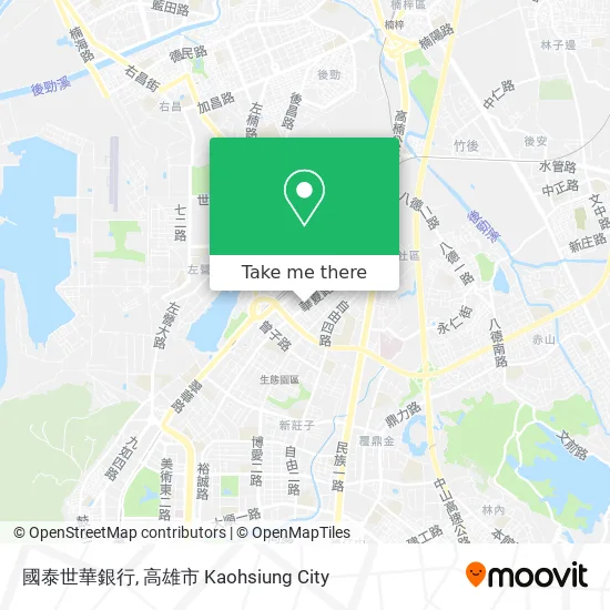國泰世華銀行 map