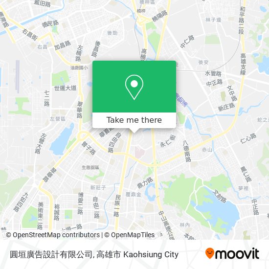 圓垣廣告設計有限公司 map