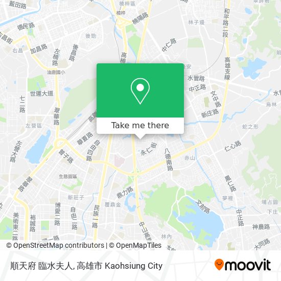 順天府 臨水夫人 map