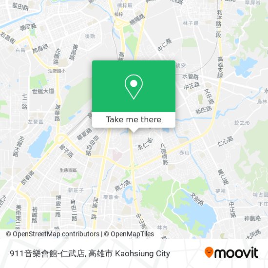 911音樂會館-仁武店 map