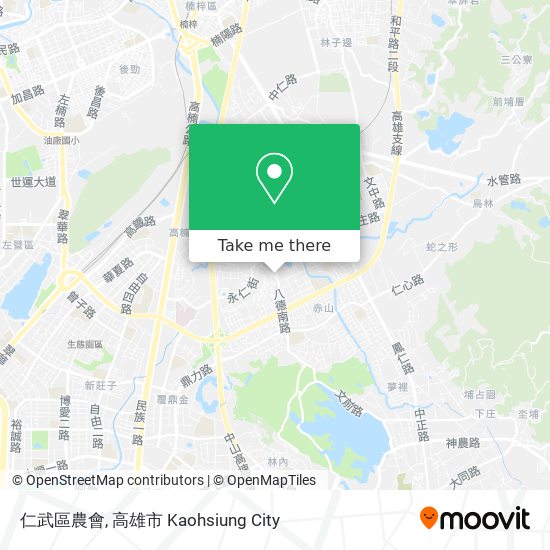 仁武區農會 map