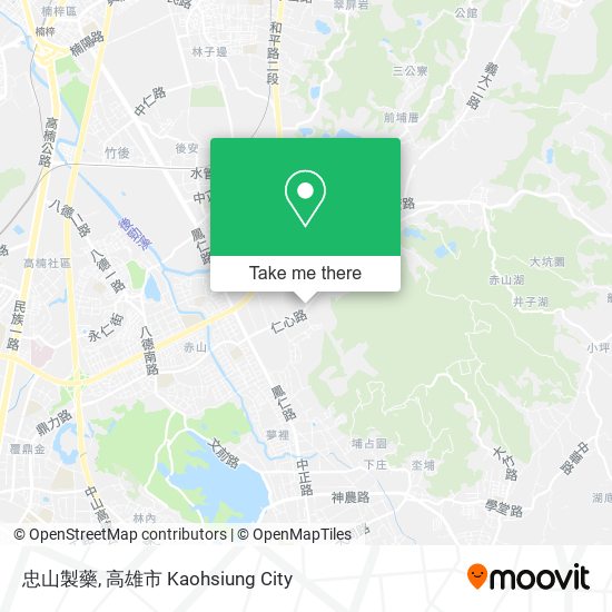 忠山製藥 map