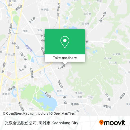 光泉食品股份公司 map
