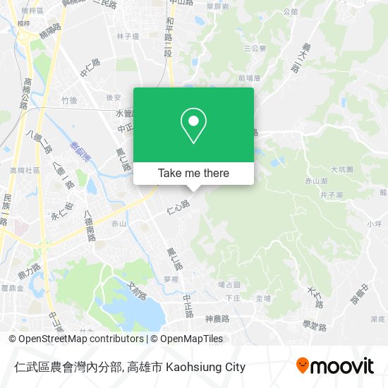 仁武區農會灣內分部 map