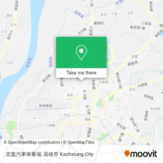 宏盈汽車保養場 map