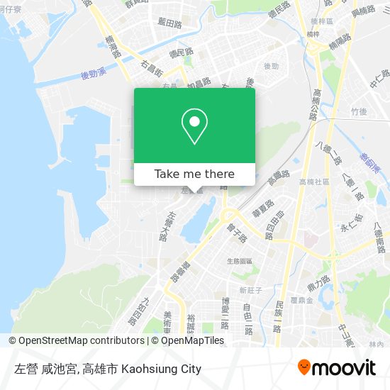 左營 咸池宮 map