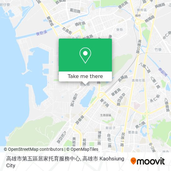 高雄市第五區居家托育服務中心 map