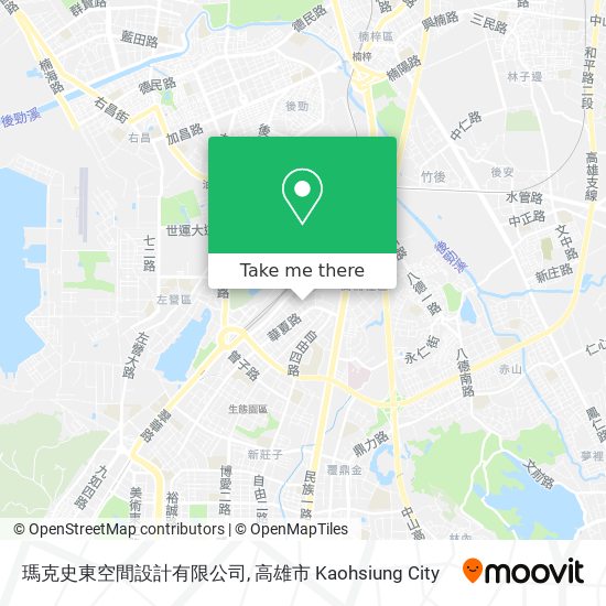瑪克史東空間設計有限公司地圖