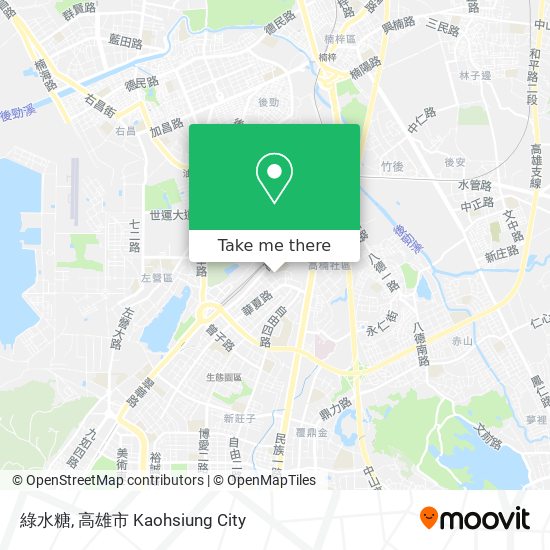 綠水糖 map